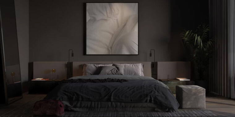 bedroom غرفة النوم